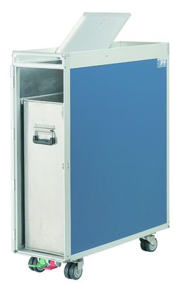 Half Size Aluminum Aviation Garbage Recycling Truck